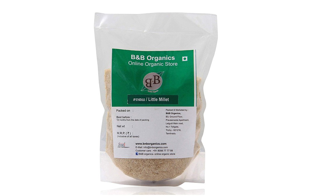 B&B Organics Little Millet Pack 5 Kilogram - Reviews | Nutrition ...